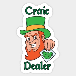 Craic Dealer Sticker